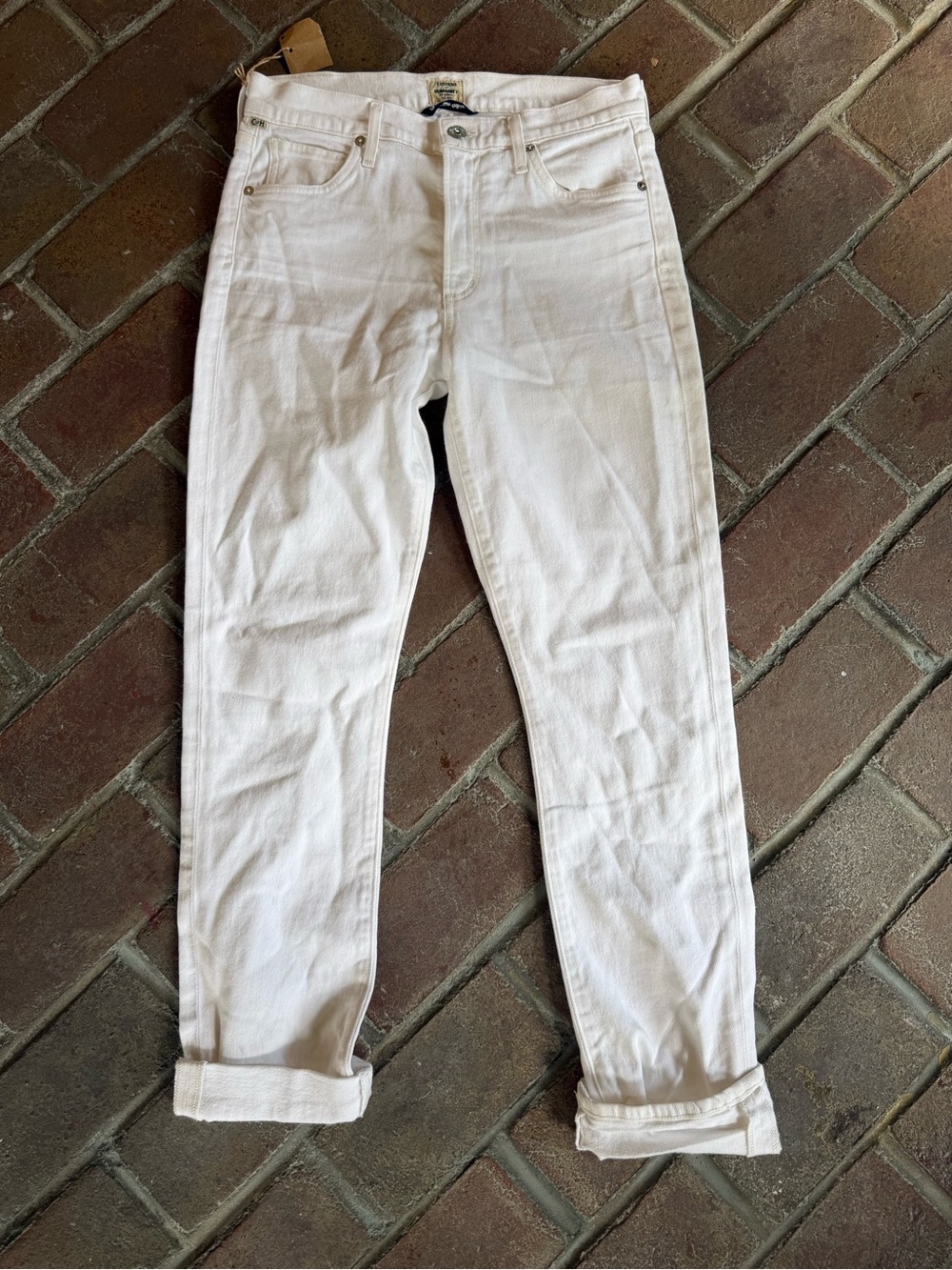 NWT Citizens of Humanity Premium Vintage White Jeans Size 27